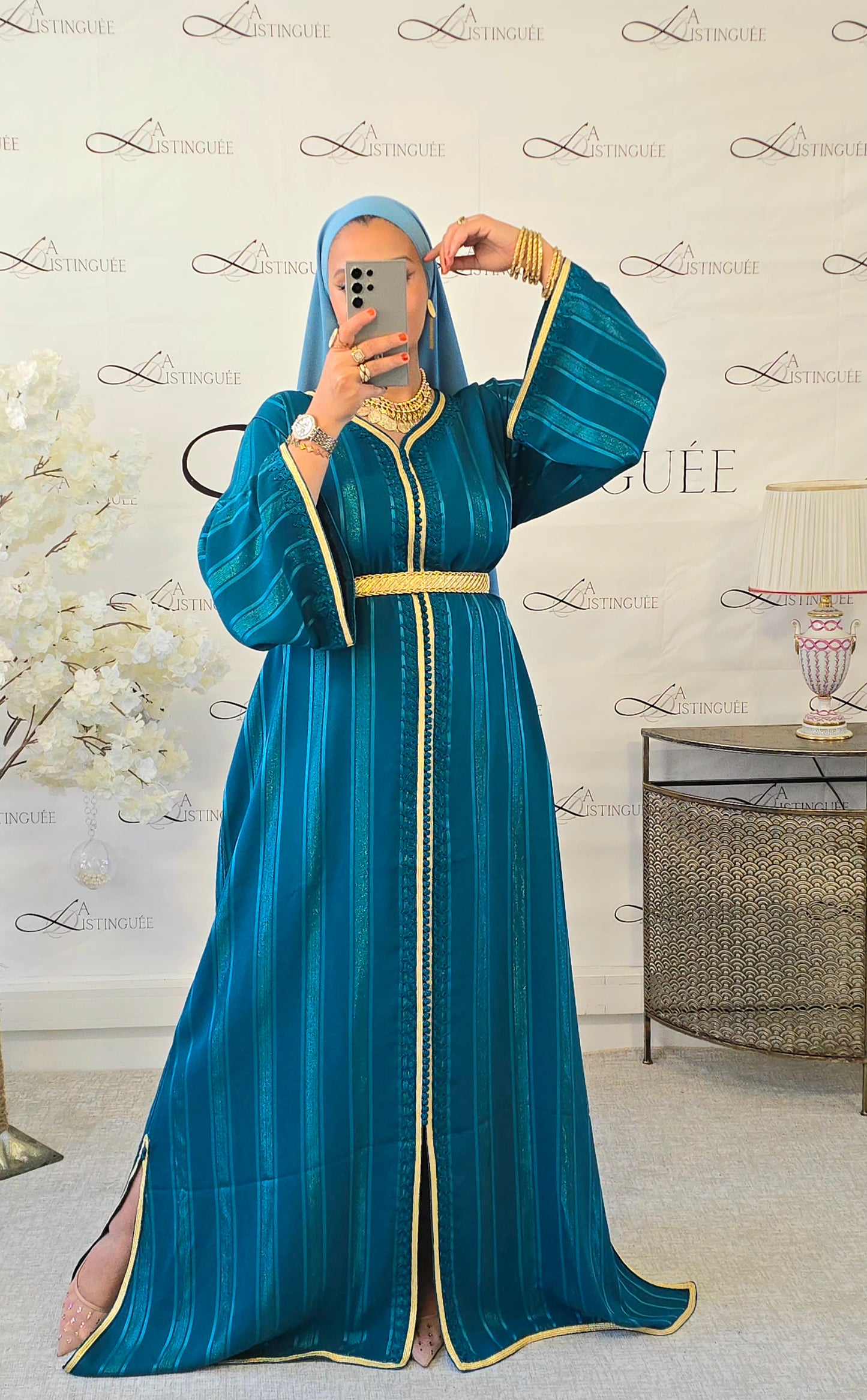 Capsule Kelthoum bleu canard