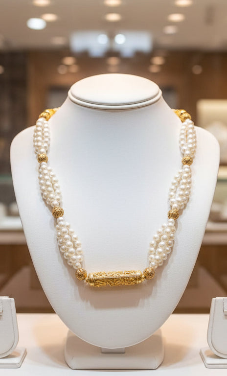 Collier Agadir Blanc