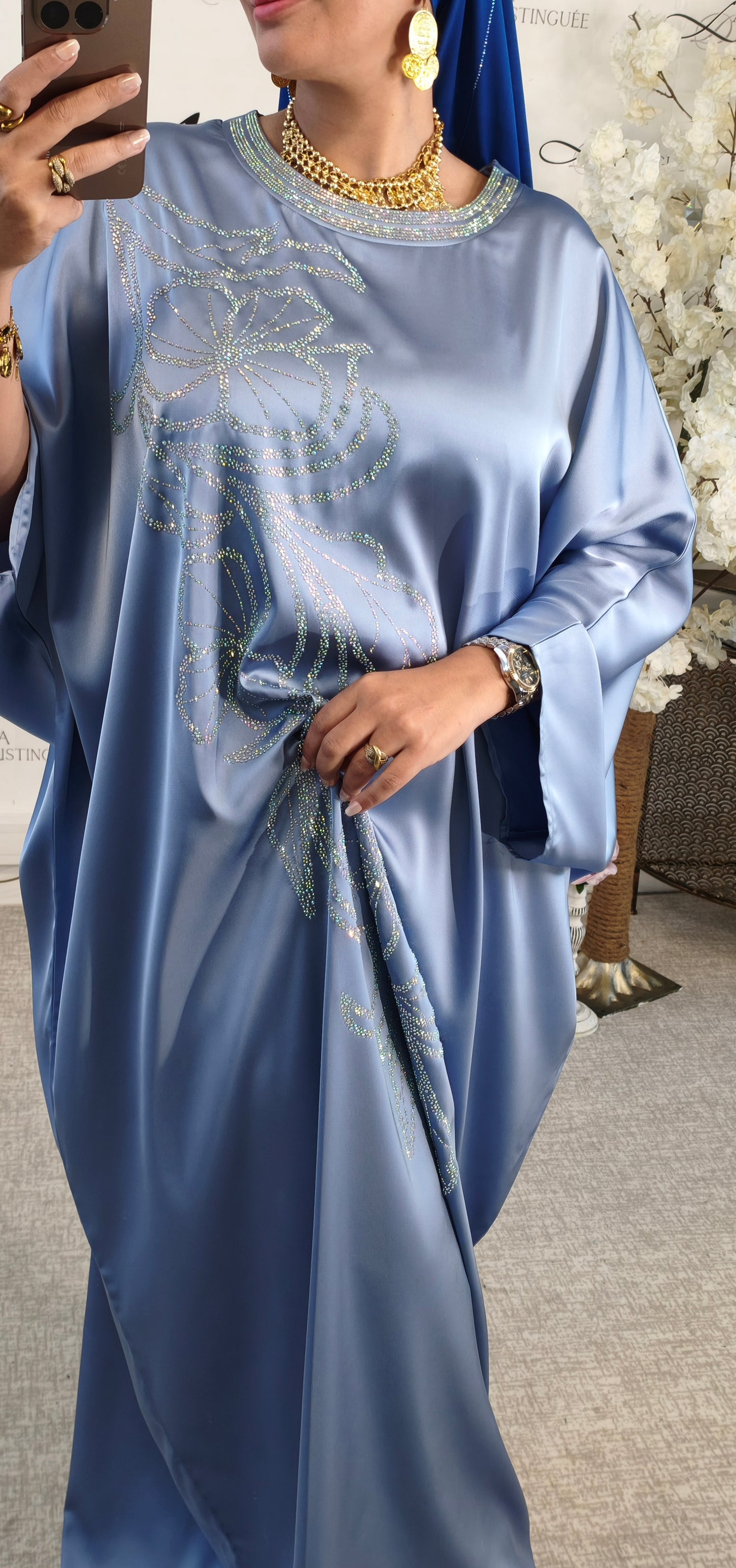 Qmiss Opal bleu Azur