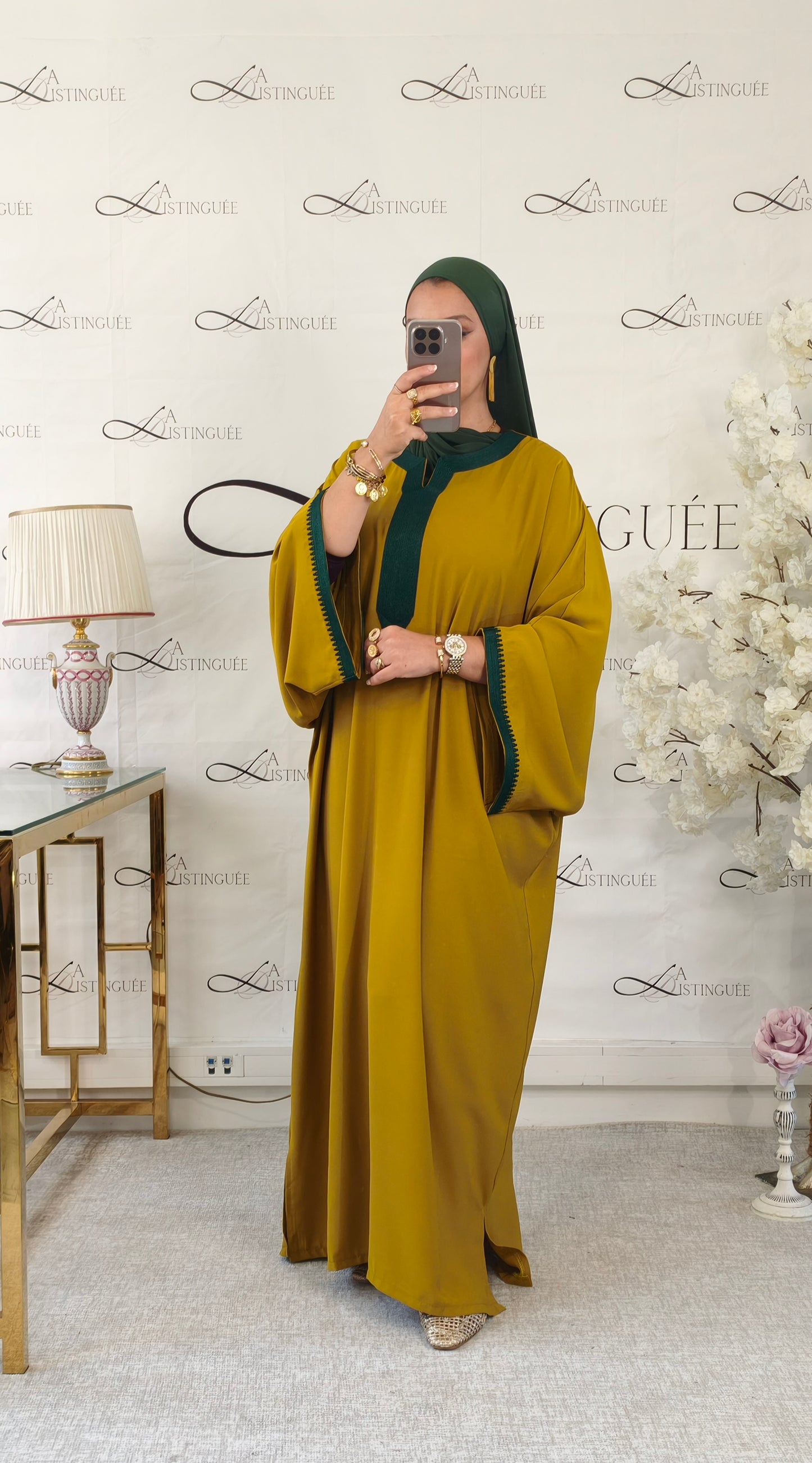 Qmiss Eiyah Vert moutarde