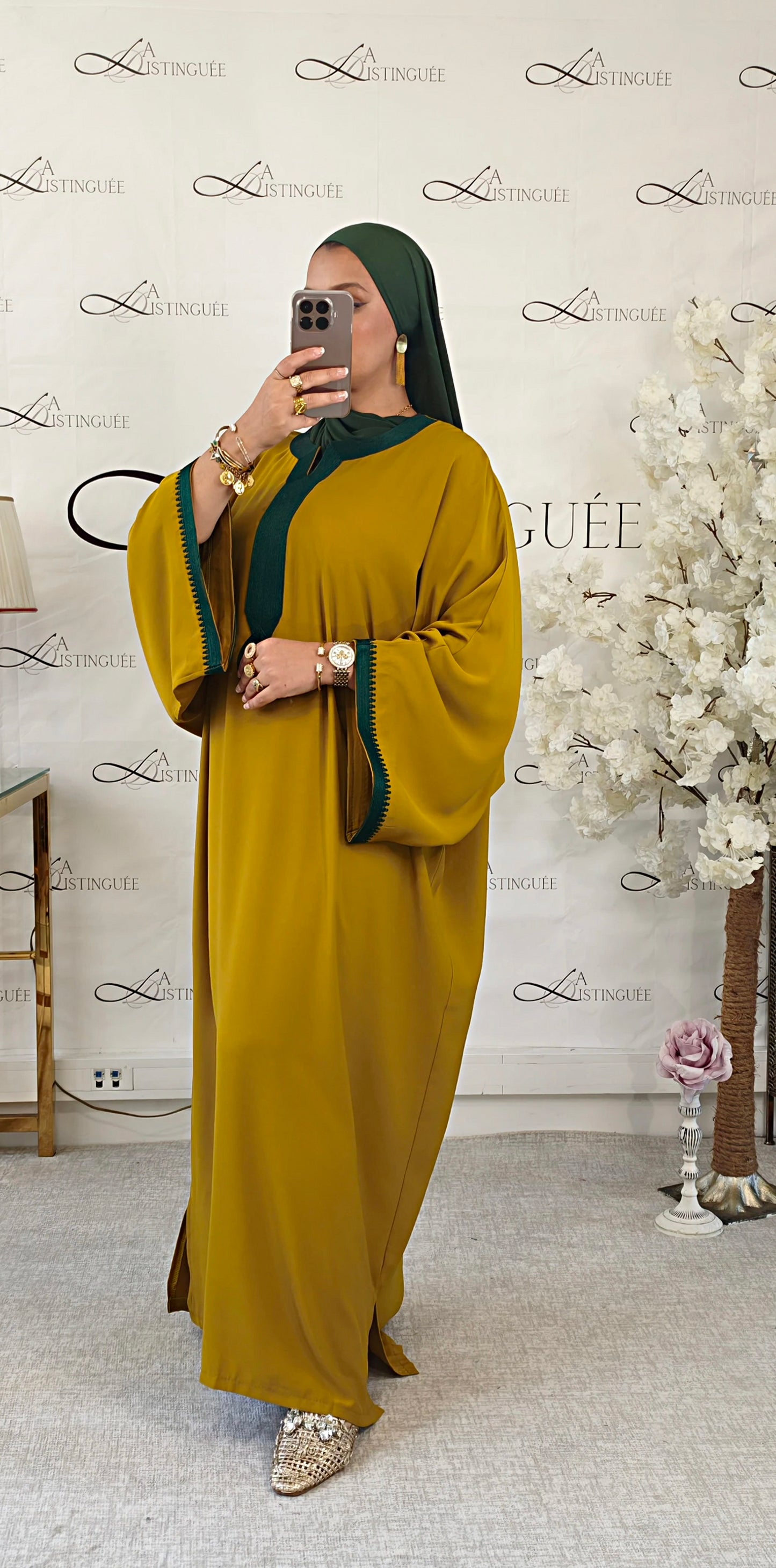 Qmiss Eiyah Vert moutarde