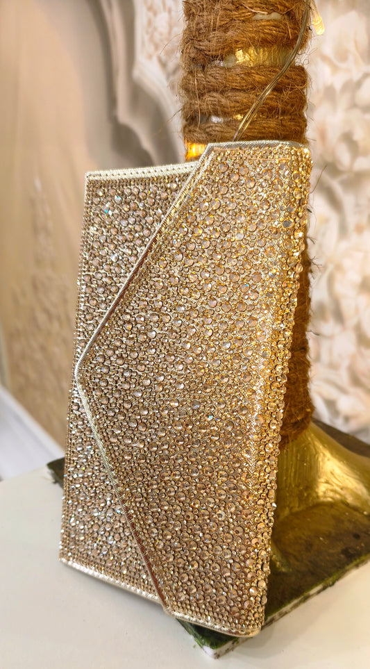 Pochette LAURA dorée