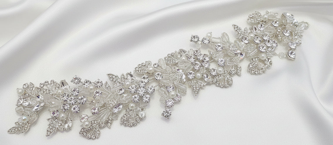 Bijoux de tête Longoria Argenté
