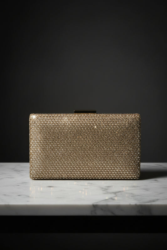 Pochette double face Myre Doré