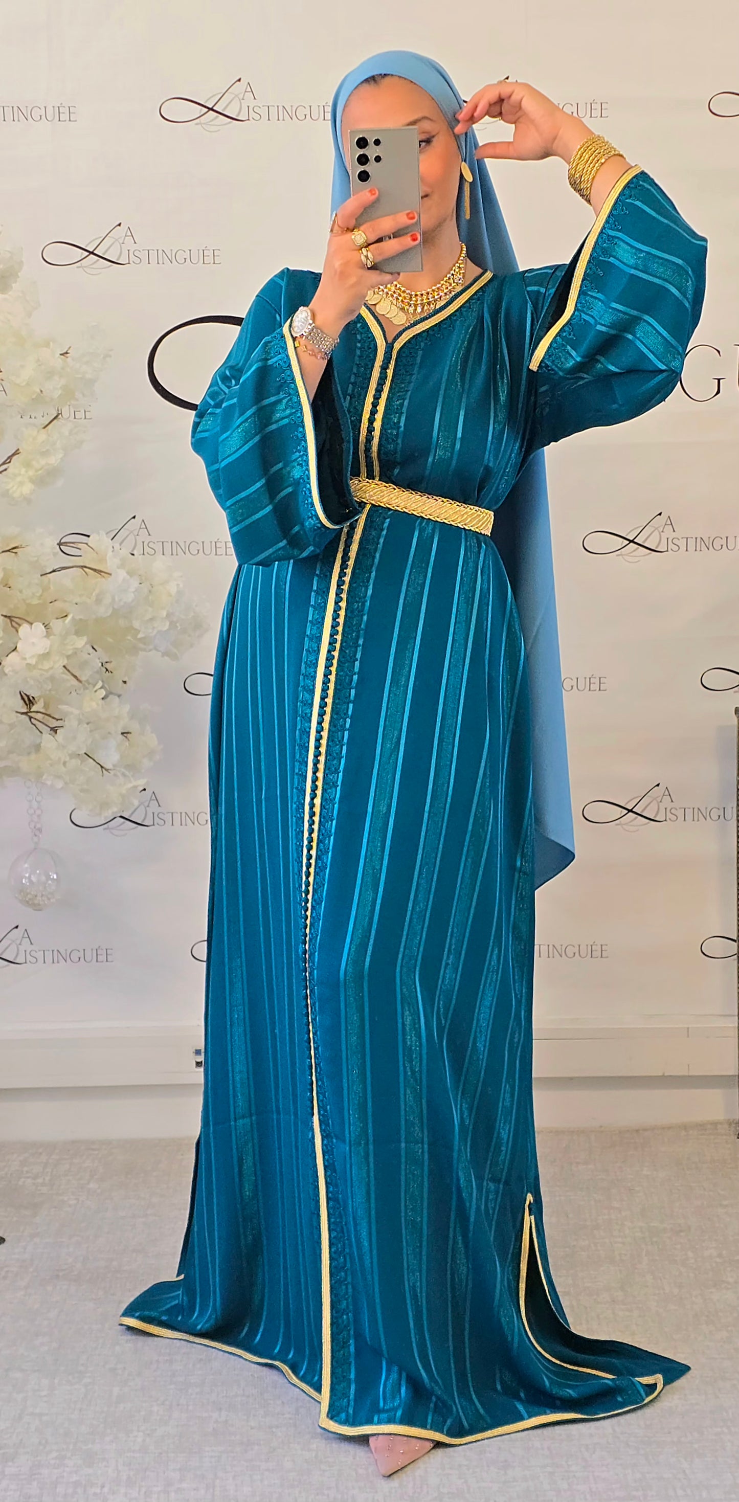 Capsule Kelthoum bleu canard