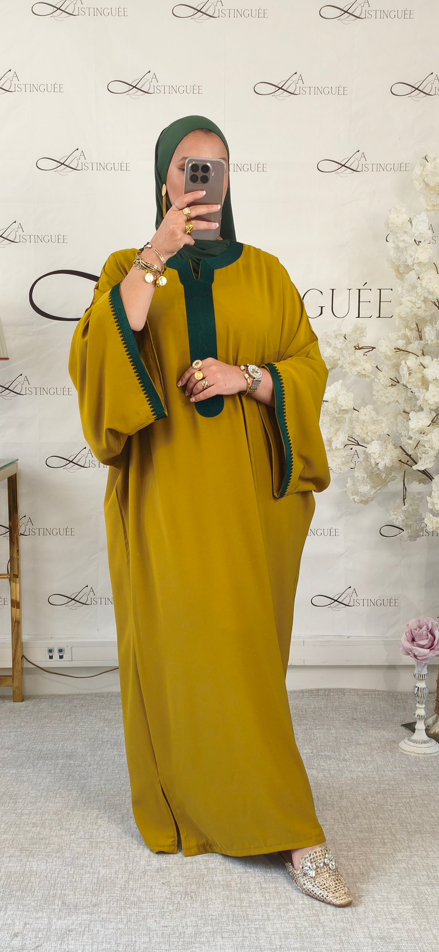 Qmiss Eiyah Vert moutarde