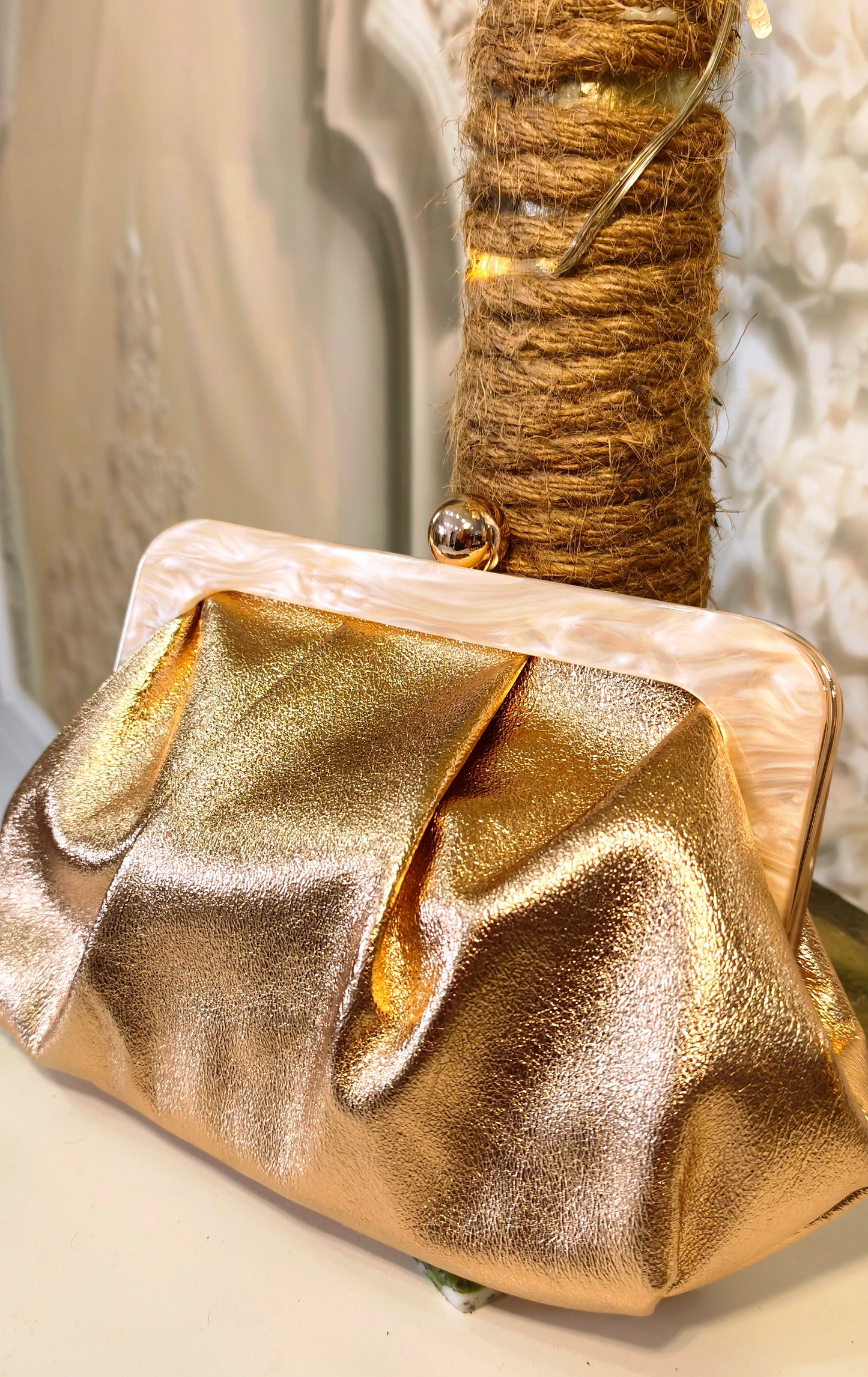 Pochette DAPHNÉ rosé
