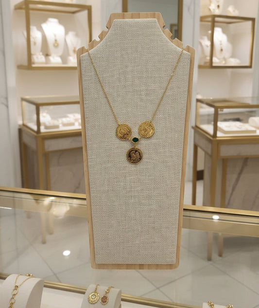 Collier Trio Vert