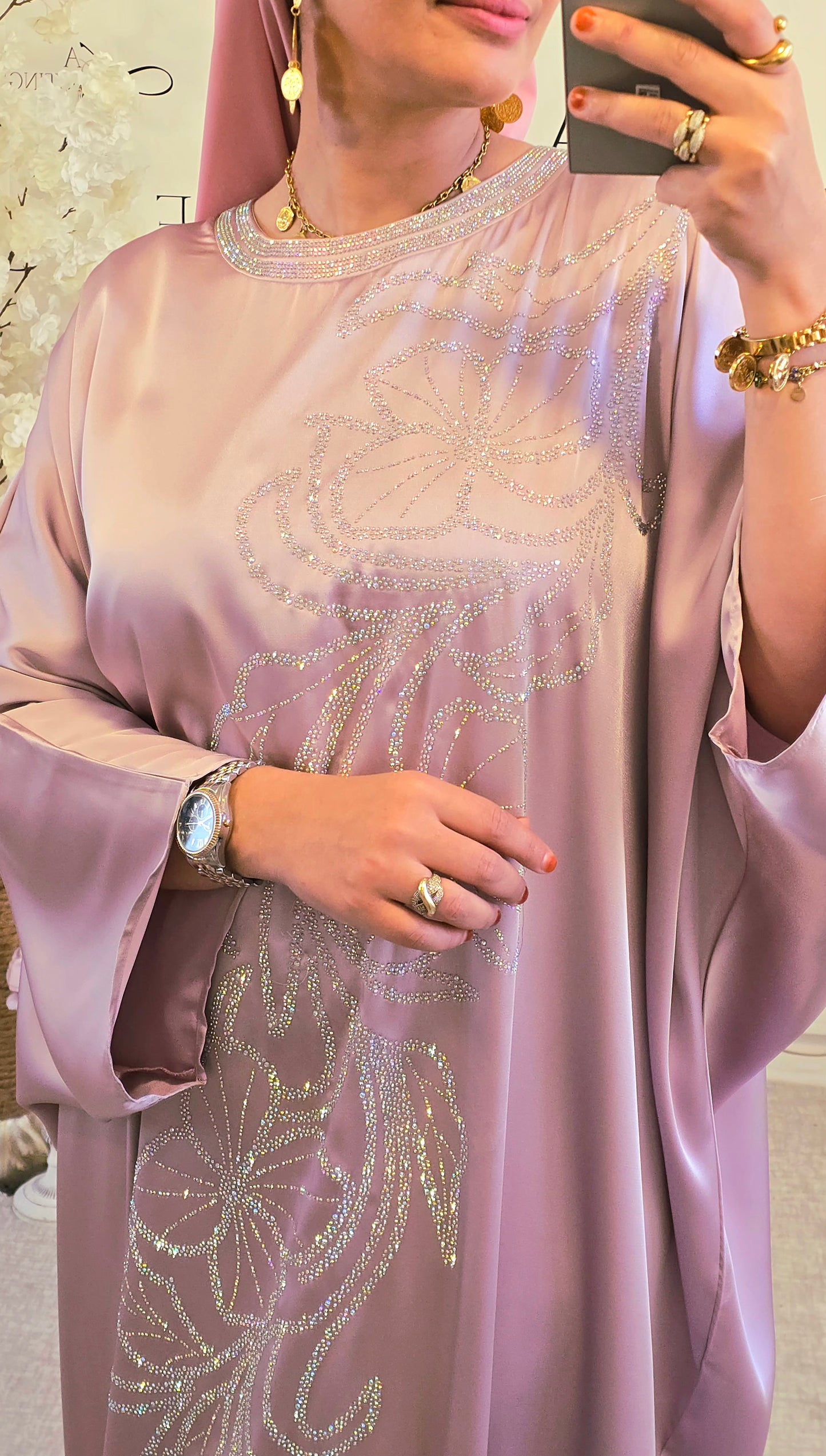 Qmiss Opale Rose poudré