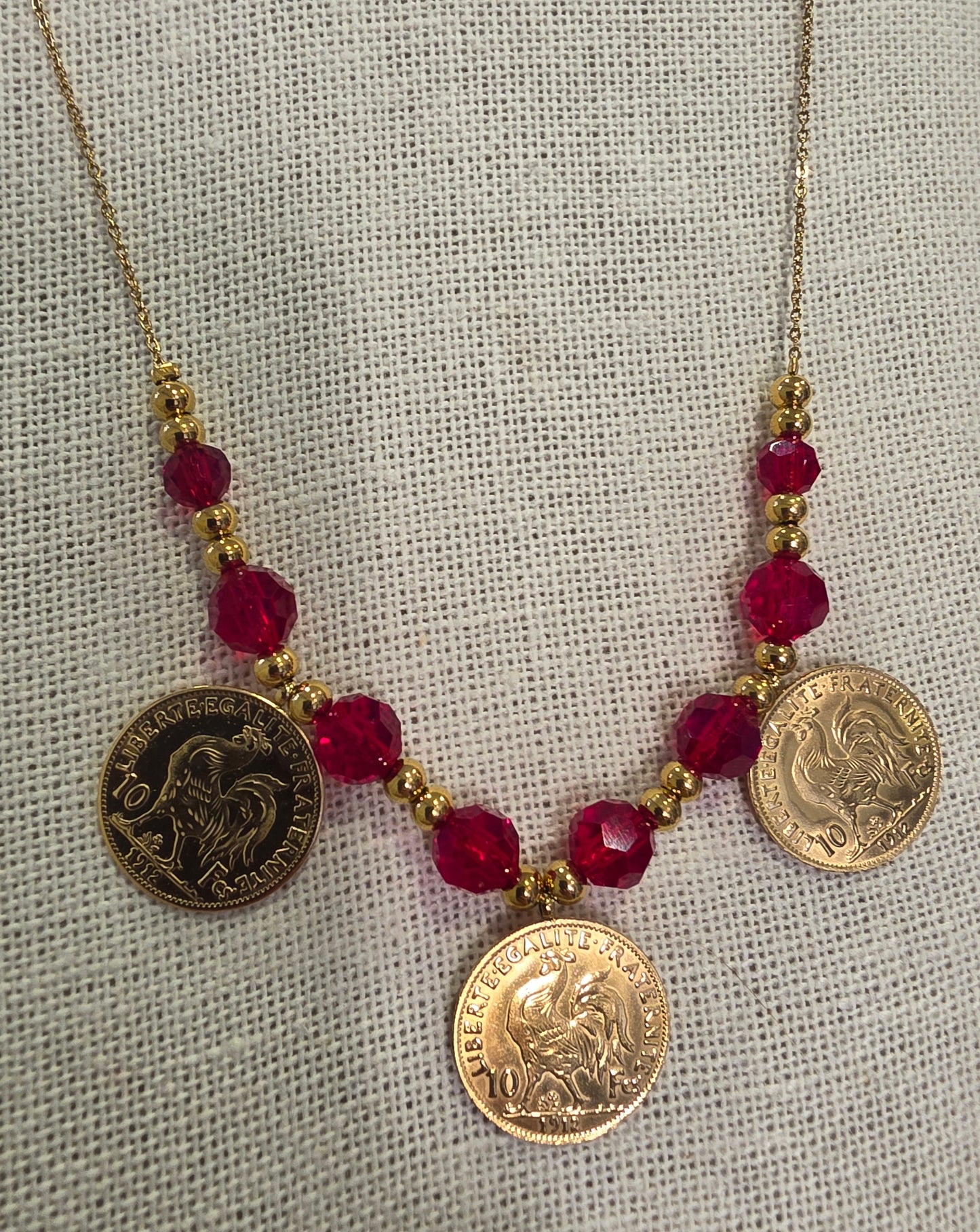 Collier Tzar Bordeau