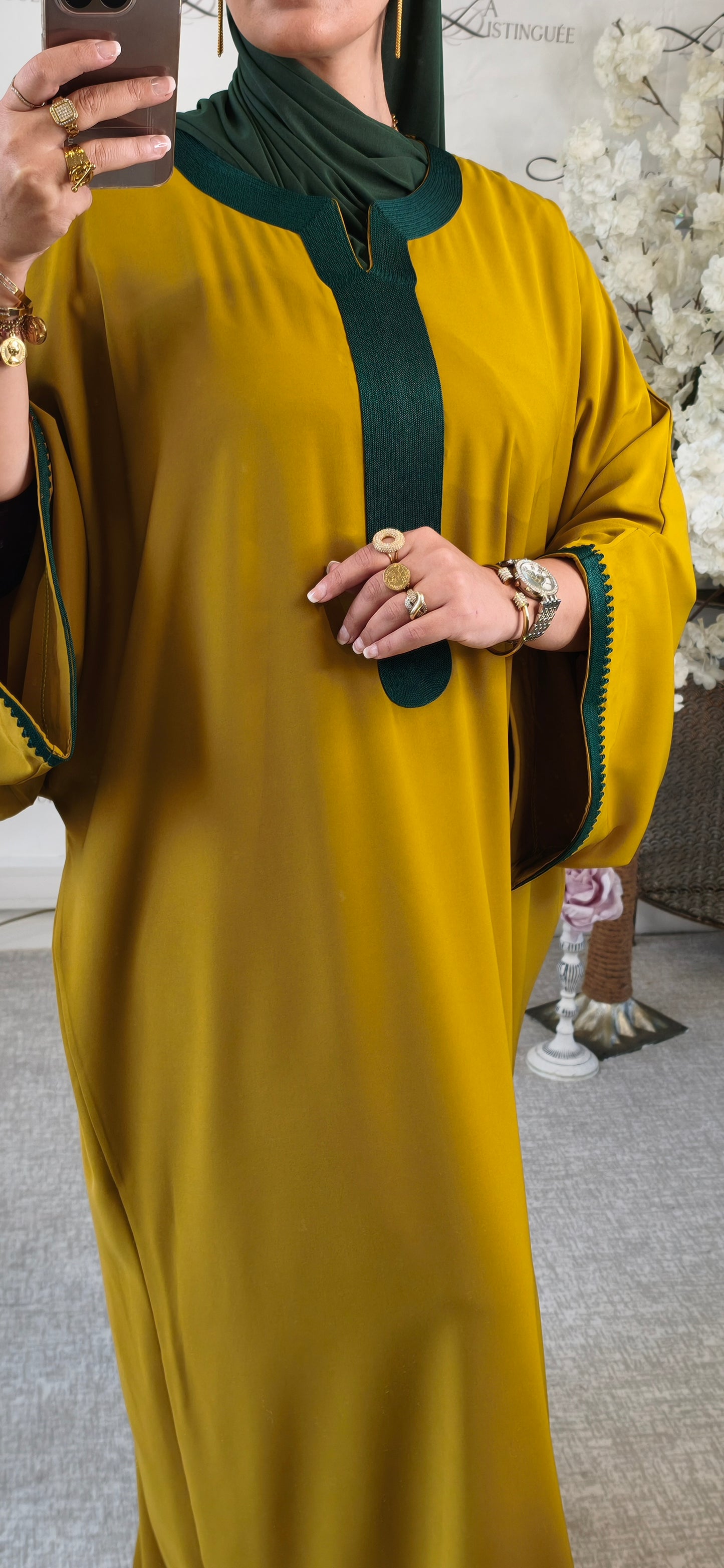 Qmiss Eiyah Vert moutarde